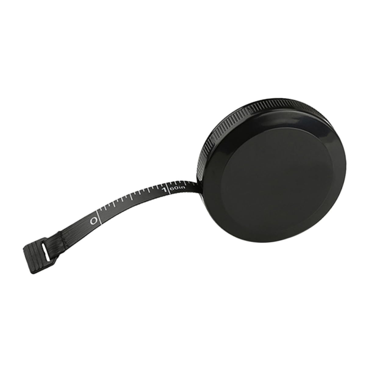 Beatifufu 1.5m Circular Plastic Measure Ruler Retractable Tape Measure Simple Operation Compact and Portable