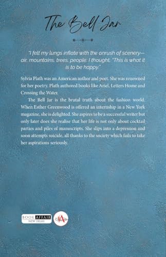 Image of The Bell Jar | Sylvia Plath | Hardcover | International Bestseller Book