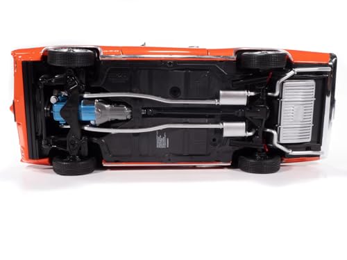Modelo a escala 1:18 Coche 1969 GTO Judge Rojo miniatura 7