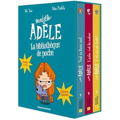 Ma bibliothèque Mortelle Adèle : Coffret des tomes 1 à 3