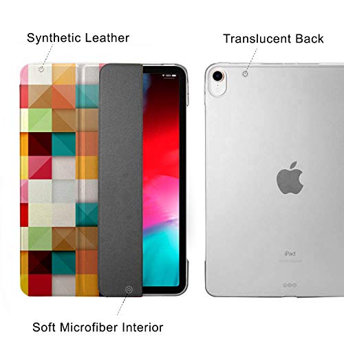 Image of DuraSafe Cases for iPad Pro 12.9 3rd Generation 2018 PC Case A1876 MTEL2HN /A MTEM2HN /A A2014 MTFN2HN /A MTFQ2HN /A A1983 MTHN2HN /A MTHU2HN /A MTJA2HN /A MTJ02HN /A MTJN2HN /A - Color Grid