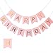 18th Birthday Decorations Party supplies-18th Birthday Balloons Rose Gold,18th Birthday Banner,Table Confetti Decorations,18th Birthday Gifts for Girls,use Them as Props for Photos