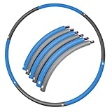 Hoola Hoop Reifen Erwachsene und Hulahoop Fitness für Kinder. Hula Hoop Reifen Sport zum Training. Slim Hoop Powerhoop mit Schaumschstoff. (Hula Hoop 1)