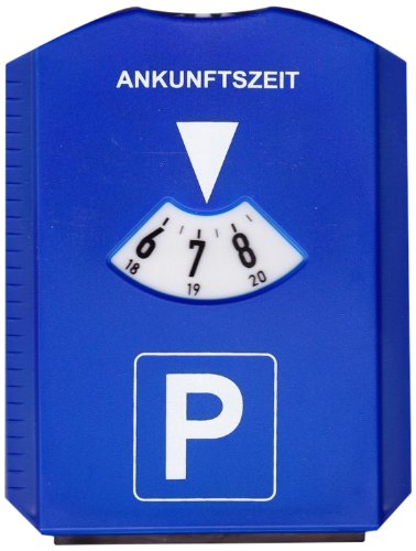 Alpin 61078 Disco Orario in Plastica, Blu/Bianco