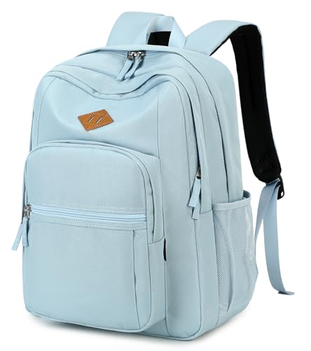 Image of abshoo Classical Basic Womens Travel Backpack For College Men Water Resistant Bookbag (LightsteelBlue)
