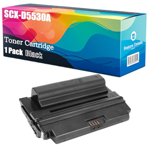 High Yield SCX-D5530A SCXD5530A Toner Cartridge Compatible for Samsung SCX-5330N SCX-5530FN SCX-5530N Printer, Unleash High-Definition Printing, Achieving 4000 Pages(Black)