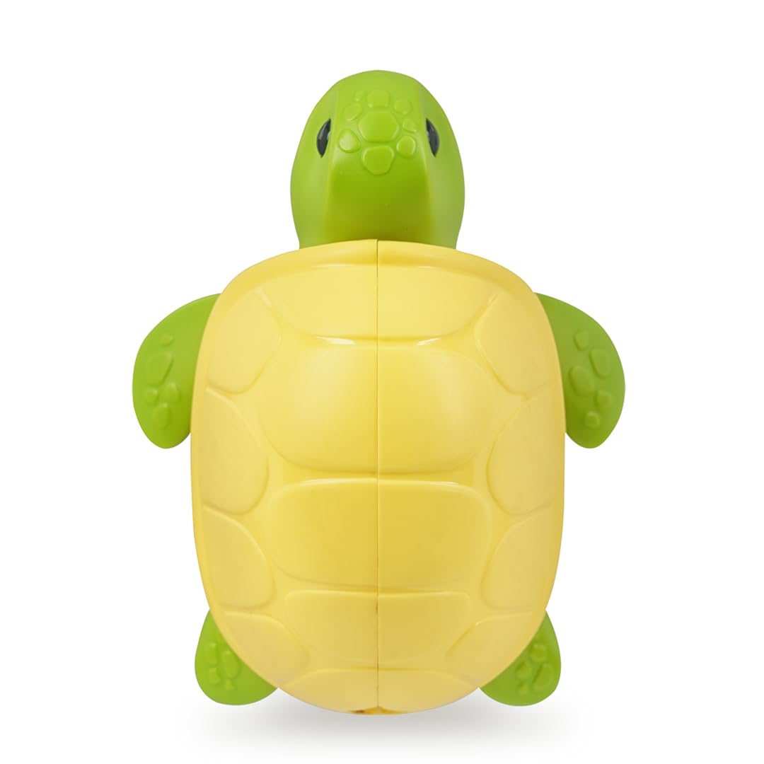 Flipper Fun Animal Kaplumbağa Diş Fırçası Kapağı - Kapaklı Çocuk Diş Fırçası Tutacağı - Banyo için Diş Fırçası Tutucuları - Vantuzlu Diş Fırçası Tutacağı