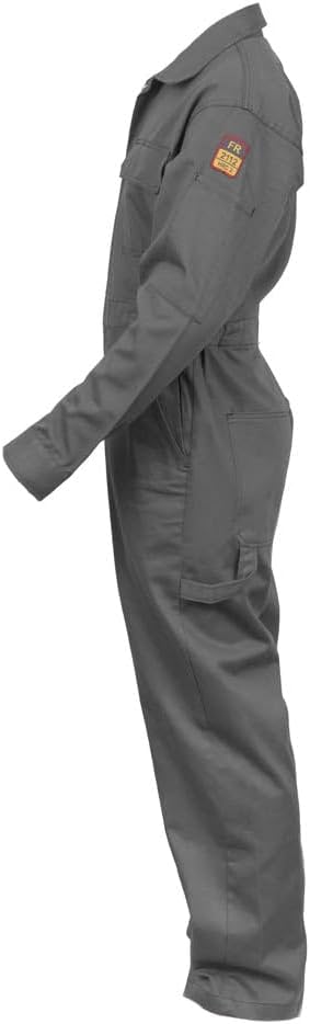 Flame Resistant FR Coverall - 88% C / 12% Nylon - 7oz - Image 3