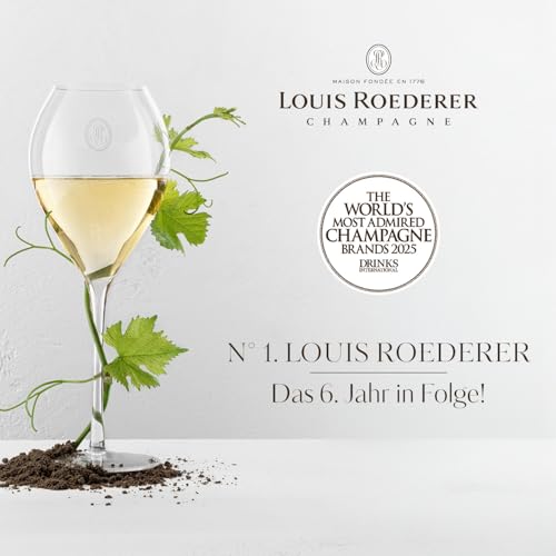 Louis Roederer Champagne Starck Brut Nature Rosé Champagner (1 x 0.75 l) (Packung mit 6)
