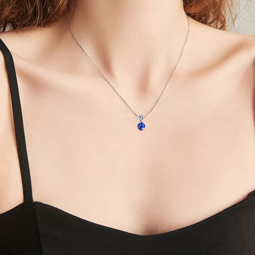 Xinyouzhi S925 Sterling Silver Charms For Bracelets Blue Planet 5A Cubic Zirconia Bracelets For Women Girls Anklet Necklace Pendant Dangle Beads Birthday Mothers Day Valentines Day Gifts #TOP4