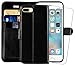 0MONASAY iPhone 8 Plus Wallet Case, iPhone 7 Plus Case, [Glass Screen Protector][RFID Blocking] Flip Folio Leather Cell Phone Cover with Credit Card Holder for Apple iPhone 7 Plus/8 Plus,5.5 inch