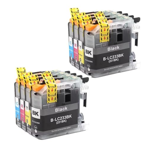 Cartouche d'encre compatible Brother MFC-J880DW MFC-J680DW LC233 LC231 consommable