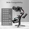 SMALLRIG Adjustable Camera Monitor Mount with Quick Release NATO Clamp, Cold Shoe Mount, Anti-Twist Design for DJI RS 5 / RS 4 Mini/RS 4 / RS 4 Pro/RS 2 / RSC 2 / RS 3 / RS 3 Pro/RS 3 Mini