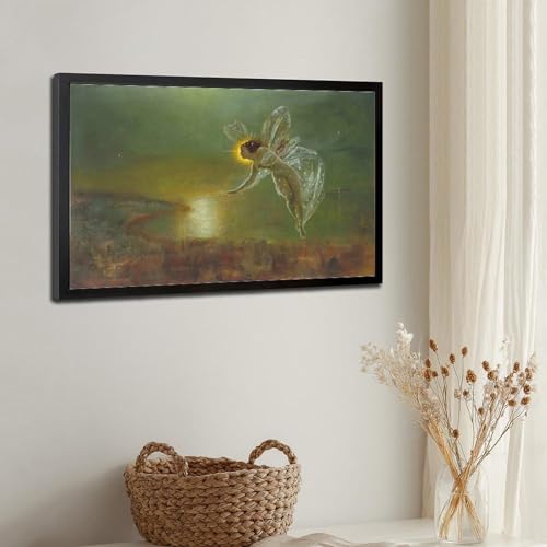 Impression sur toile John Atkinson Grimshaw cadre suspendu 61cm