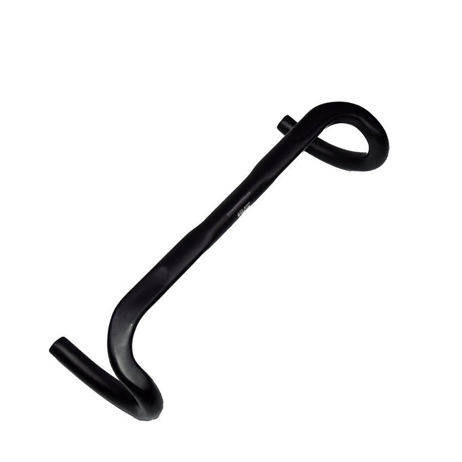 Manillar de carbono para bicicleta de carretera Manillar de bicicleta de carretera de carreras de 25,4 31,8 mm de fibra de carbono completo, manillar doblado de bicicleta de carbono, cable externo(Glo