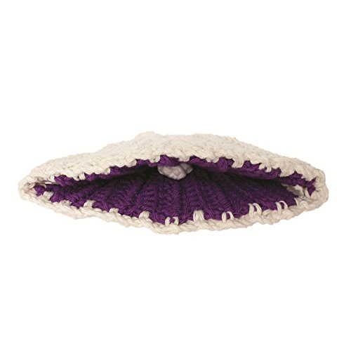 Image of Lily Sugar 'N Cream The Original Solid Yarn, 2.5oz, Medium 4 Gauge, 100% Cotton - Purple - Machine Wash & Dry (Pack of 2)