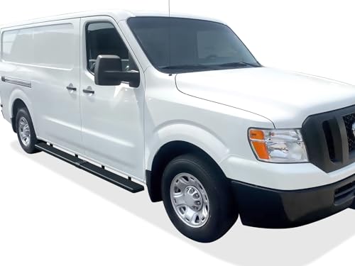 Estribos Tuxtreme Negro Compatible Nissan NV 1500-3500 miniatura 2