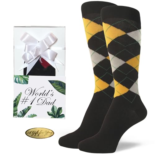 Spotlight Hosiery Colorful Men's Groomsmen Agryle Socks, Size 10-133