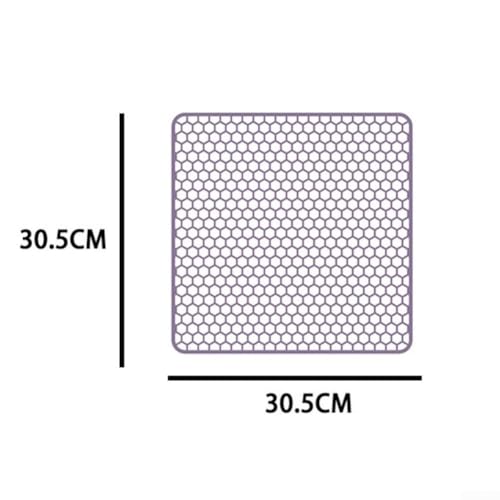 Tapis d'évier en silicone pour éviter les rayures et amortir les chocs de la vaisselle