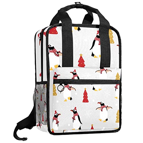 Sac à dos pour garçon avec ours polaire, idéal pour l'école et les sorties du week-end