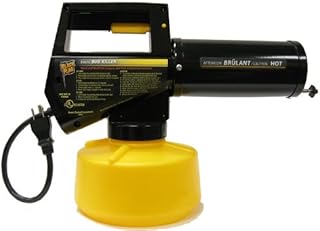Black Flag 190107 Electric Insect Fogger for Killing and Repelling Mosquitoes, Flies, and Flying Insects Outdoors, Yellow & Black