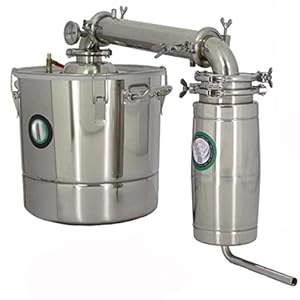 18L roestvrij water alcohol distilleerder huis brouwen Kit wijn maken ketel
