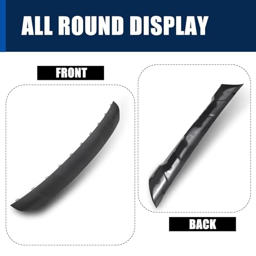 FZJDSD Black Front Air Dam Deflector Lower Valance Apron VA50501T4 Compatible with Mazda CX-50 2023 2024 2025 by FZJDSD - Image 3