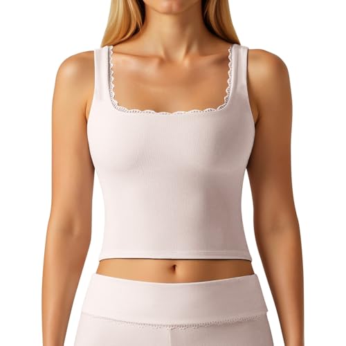 Débardeur blanc moulant femme beige L pour yoga et sport