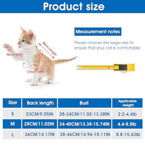 cobee Professioneller Genesungsanzug für Katzen bei Bauchwunden oder Hautkrankheiten, Kätzchen, Chirurgie, Genesungsanzug, E-Halsband-Alternative für Katzen und Hunde, nach Operationen (Größe L, Grau)