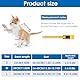 cobee Professioneller Genesungsanzug für Katzen bei Bauchwunden oder Hautkrankheiten, Kätzchen, Chirurgie, Genesungsanzug, E-Halsband-Alternative für Katzen und Hunde, nach Operationen (Größe L, Grau)