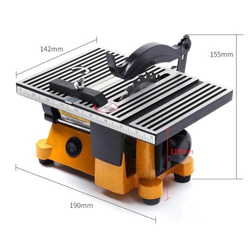 Scie de table portable de précision avec 3 lames pour couper le bois