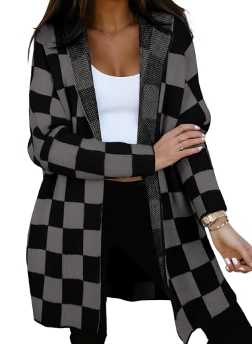 Image of Astylish Women 2026 Fall Clothes Outfits Hooded Knit Cardigan Sweaters