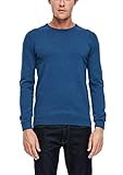 modische kaschmirpullover Logo Stichting s.Oliver Herren Pullover dark blue melange M