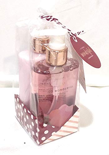 Hand Care Gift Set Hand Lotion Soap Pop"So Wonderful" Scent Pair Packaged With Gift Tag