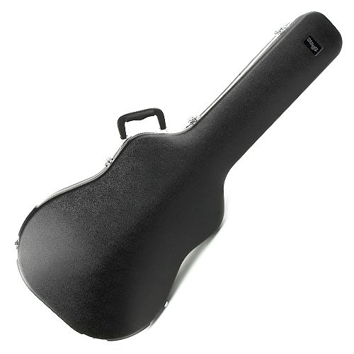 Stagg ABS-W 2 Flight-case ABS pour Guitare Acoustique Noir - Les Beatles, Paul McCartney, John Lennon, RIngo Starr, George Harrison Stagg ABS-W 2 Flight-case ABS pour Guitare Acoustique Noir