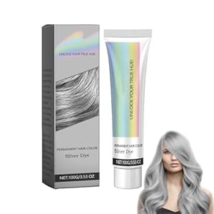 Zlhhrzjx Silber Grau Haarfärbecreme 1 PCS