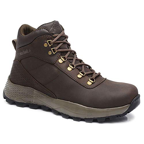 Bota Adventure Cano Alto Macboot Makalu 02 Café Unissex Macboot Cafe
