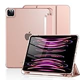 Ricarica wireless: questa custodia iPad Pro 11 supporta l'accoppiamento magnetico matita 2 e la ricarica wireless senza rimuovere la custodia. Il portamatite integrato può tenere la tua matita al sicuro quando è inattiva