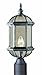 Trans Globe Lighting 4186 BC One Postmount Lantern Outdoor-Post-Lights, 19-3/4-Inch, Multi