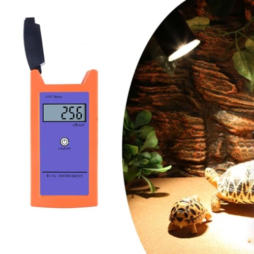 Medidor de luz UVC digital con pantalla LCD y sensor de sonda de vidrio para laboratorio 3
