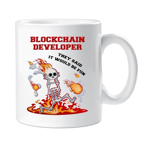 Blockchain Developer gift, Blockchain Developer Appreciation Gifts Blockchain Developer Christmas gift for Blockchain Developer birthday coworker, friend cup