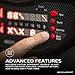 Accudart Meteor Electronic Dartboard - 35 Game Modes - 580 Game Variations - Advanced Features - Dual LED Scoring Displays - Up to 8 Players - Includes 6 Soft-Tip Darts and Replacement Tips