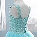 Girls Lace Pageant Party Dress Wedding Flower Girl Maxi Ball Gowns Flower A Line Birthday Dance Prom Evening Tulle Floor Length Skirt Royal Blue-C-14