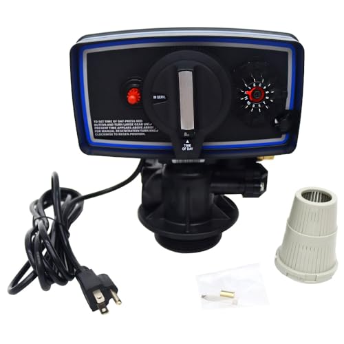 INTBUYING Time Clock Control Valve for Water Filter Softener...