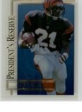 Football NFL 1996 Collector's Edge President's Reserve #34 Eric Bieniemy #34 NM