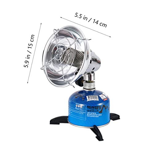 Chauffage d'appoint à gaz portable et modulable pour le camping en extérieur - 4
