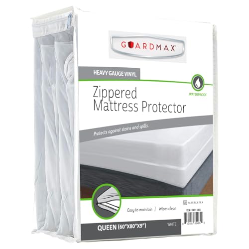Guardmax(�K�[�h�}�b�N�X) ���ϋv �r�j�[�� �N�C�[�� �t�@�X�i�[�t���}�b�g���X�P�[�X - �h�� & �ʋC�� �}�b�g���X�v���e�N�^�[ - ���K �\�t�g �É� �t�@�X�i�[�t���Q�� - �h�_�j (60 x 80 x 9)