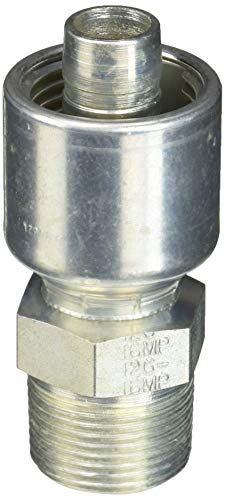 Image of Gates G25100-1216 Male Pipe (Nptf 30 Cone Seat) (Mega Crimp)