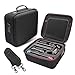 Tasche für Nintendo Switch, Deluxe Harte Tragetasche Schutz Portable Switch Schutzhülle Hülle Schutztasche für Switch Konsole, Dock, Netzteil, HDMI Kabel, Pro Kontrolleur und 21 Game Cart