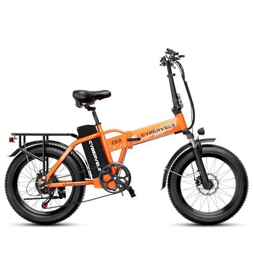1000W Folding Electric Bike, 48V 20AH Large Removable